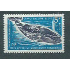 Tierras Australes - Correo Yvert 22 ** Mnh Fauna. Ballena