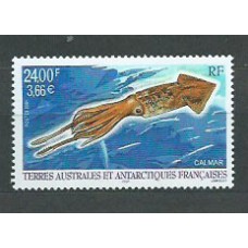Tierras Australes - Correo Yvert 290 ** Mnh Fauna. Calamar