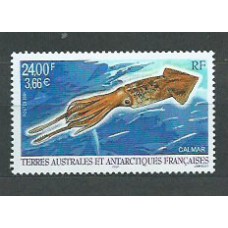 Tierras Australes - Correo Yvert 290 ** Mnh Fauna. Calamar