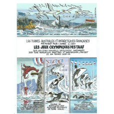 Tierras Australes - Correo Yvert 340/3 ** Mnh Fauna