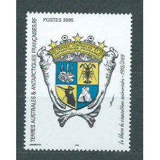 Tierras Australes - Correo Yvert 429 ** Mnh Escudo