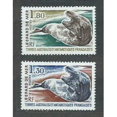 Tierras Australes - Correo Yvert 89/90 ** Mnh Fauna