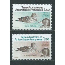 Tierras Australes - Correo Yvert 97/8 ** Mnh Fauna.Aves