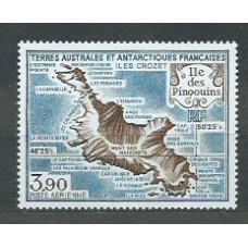 Tierras Australes - Aereo Yvert 100 ** Mnh