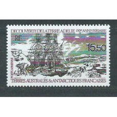 Tierras Australes - Aereo Yvert 111 ** Mnh Barco