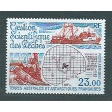 Tierras Australes - Aereo Yvert 130 ** Mnh Barco