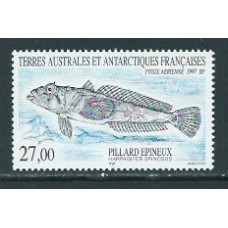 Tierras Australes - Aereo Yvert 145 ** Mnh Fauna. Peces