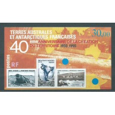 Tierras Australes - Hojas Yvert 2 ** Mnh