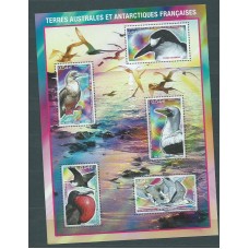 Tierras Australes - Hojas Yvert 21 ** Mnh Fauna. Aves