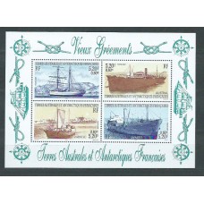 Tierras Australes - Hojas Yvert 6 ** Mnh Barcos