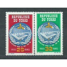 Tchad - Correo Yvert 123/4 ** Mnh