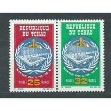 Tchad - Correo Yvert 123/4 ** Mnh