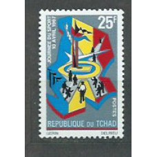 Tchad - Correo Yvert 136 ** Mnh  Deportes