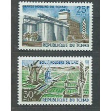 Tchad - Correo Yvert 144/5 ** Mnh