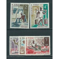 Tchad - Correo Yvert 227/31 ** Mnh