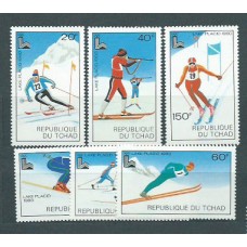 Tchad - Correo Yvert 371/6 ** Mnh  Olimpiadas de Lake Placid