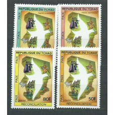 Tchad - Correo Yvert 428/9+A.271/2 ** Mnh