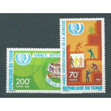 Tchad - Correo Yvert 484/5 ** Mnh