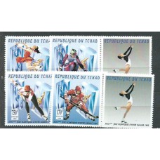 Tchad - Correo Yvert 653/6 ** Mnh  Olimpiadas de Nagano