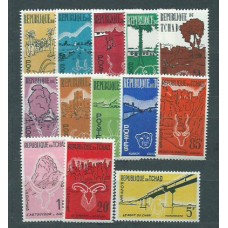 Tchad - Correo Yvert 66/78 ** Mnh  Fauna