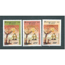 Tchad - Correo Yvert 819/21 ** Mnh