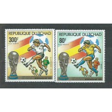 Tchad - Aereo Yvert 235/6 ** Mnh  Deportes fútbol