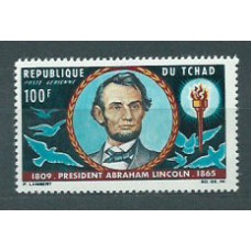 Tchad - Aereo Yvert 25 ** Mnh  Abraham Lincoln