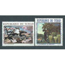 Tchad - Aereo Yvert 47/8 ** Mnh  Pinturas