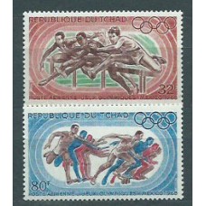 Tchad - Aereo Yvert 49/50 ** Mnh  Olimpiadas de Méjico