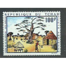 Tchad - Aereo Yvert 65 ** Mnh  Pinturas