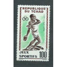 Tchad - Aereo Yvert 8 * Mh  Deportes