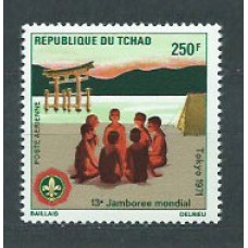 Tchad - Aereo Yvert 87 ** Mnh  Escoutismo