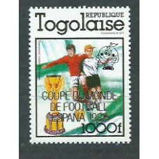 Togo - Correo Yvert 1012 ** Mnh  Deportes fútbol