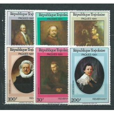 Togo - Correo Yvert 1014/7+A 440/1 ** Mnh  Pinturas