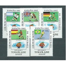 Togo - Correo Yvert 1051/5 ** Mnh  Deportes fútbol