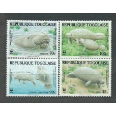 Togo - Correo Yvert 1151/2+A 515/6 ** Mnh  Fauna