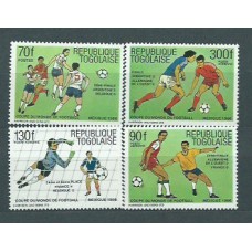 Togo - Correo Yvert 1208+A 614/6 ** Mnh  Deportes fútbol