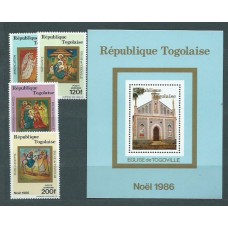 Togo - Correo Yvert 1211+A 624/6+H 257 ** Mnh  Navidad