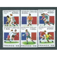 Togo - Correo Yvert 1439/44 ** Mnh  Deportes fútbol