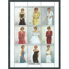 Togo - Correo Yvert 1602/10 ** Mnh  Diana de Gales