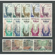 Togo - Correo Yvert 278/81 ** Mnh  Fauna