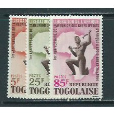 Togo - Correo Yvert 416/8 ** Mnh