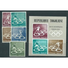 Togo - Correo Yvert 425/8+A 45+H 12 ** Mnh  Olimpiadas de Toquio