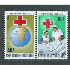 Togo - Correo Yvert 985+A 422 ** Mnh  Cruz roja