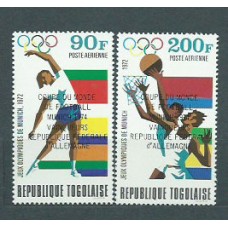 Togo - Aereo Yvert 233/4 ** Mnh  Deportes fútbol