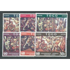 Togo - Aereo Yvert 75/80 ** Mnh  Pinturas