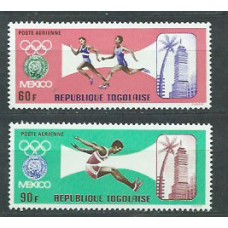 Togo - Aereo Yvert 86/7 ** Mnh  Olimpiadas de Méjico