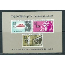 Togo - Hojas Yvert 11 ** Mnh  Monumentos de Nubia