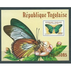 Togo - Hojas Yvert 164 ** Mnh  Fauna mariposas