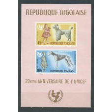 Togo - Hojas Yvert 23 ** Mnh  Fauna perros